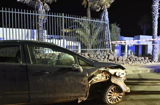 Unfall auf Lanzarote