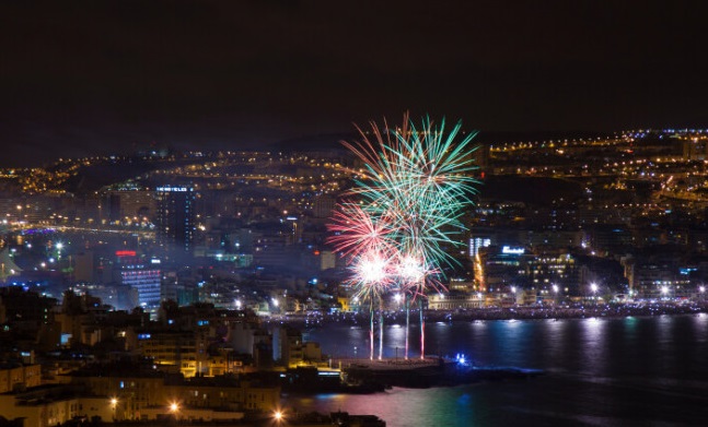 Feuerwerk von San Juan