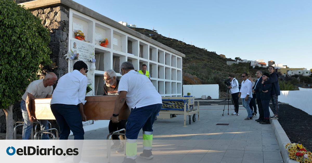 Auf dem Friedhof von El Pinar wurden zwei Cayuco-Fälle niedergebrannt, die diesen Mittwoch auf El Hierro stattfanden.